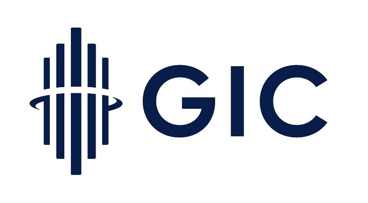 GIC logo - dark blue letters on white background